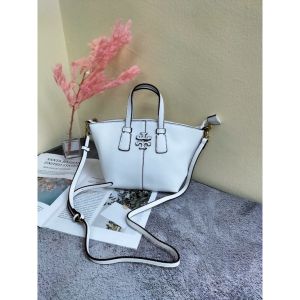 Tory Burch Mcgraw Top Zipper Satchel Shoulder Bag Women Handbag Messenger Bag Crossbody Bag + FREE DUSTBAG