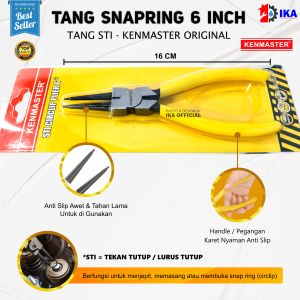 Tang Snap Ring Kenmaster Tang Cirlip 6inch Tang STI Tang Snap Ring 6 inch Kenmaster Tang Circlip Lurus Tutup STI