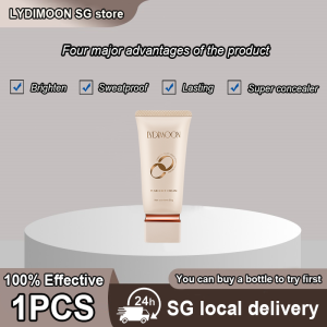 LYDIMOON BB Cream Concealer Cream Matte Liquid Foundation 24 hours lasting Brightening Cover All Oil Control Moisturizing 50g Suitable for all skin types