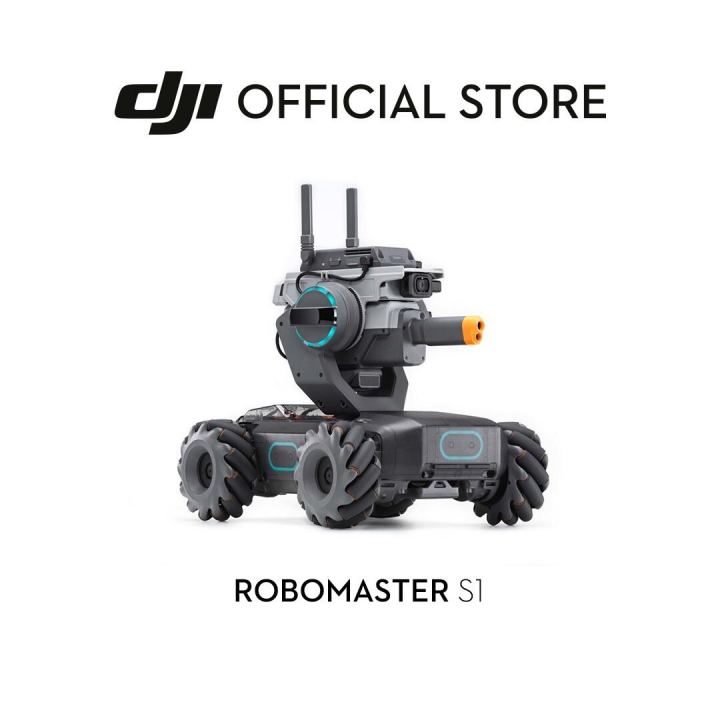 DJI Robomaster S1 -  Educational Robot | Low Latency HD FPV | 4WD Omnidirectional Movement | 46 Programmable Components