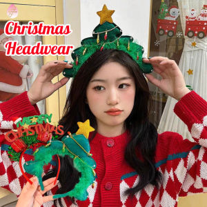 Christmas Hair Accessories XMAS Headband Cute Festive Accessories Merry Christmas Headwear