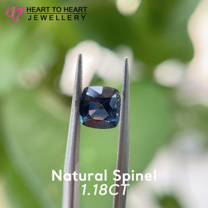 Natural Gemstone Spinel 1.18CT Cushion Mix cut Cobalt Blue from Sri Lanka