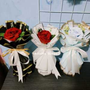 Koleksi Buket // Buket Mawar // Bouquet Single Rose Premium  // Buket Bunga Mawar Premium // Hadiah Hampers