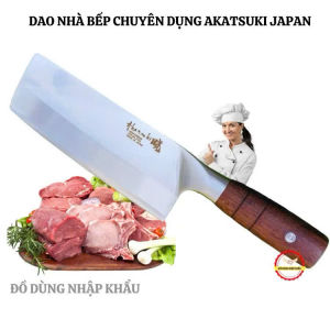 Dao nhà bếp chuyên dụng Ak-suki nhập khẩu trực tiếp từ Japan bằng thép trắng ốp 3 lớp không gỉ