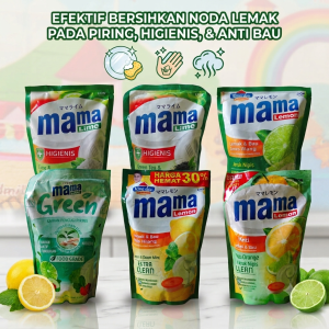 Mama Lemon Sabun Cuci Piring dan Buah 680ml /1500ml