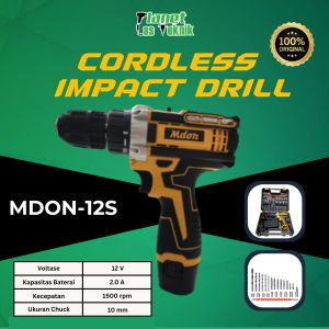 TERBARU MURAH!! Mesin Bor Baterai 12v Mdon-12s Mesin bor baterai cordless