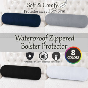 Zip Waterproof Bolster Protector Zip Pillow Protector Pillow case Zip Bolster Case Zip Bolster Cover Pillow Cover