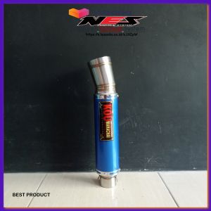 Knalpot tabung silencer Big cork Universal inlet 50/51 mm