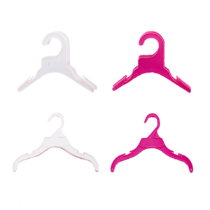 Pet Suit Holder Plastic Hanger for Small Pet Apparel Organization 19/25cm For Small Pet Garments Coat