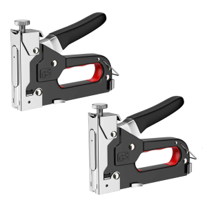 Power Adjustment Stapler Home Carpentry Tool Portable Stapler Manual Brad Nailer Construction Stapler for Furniture