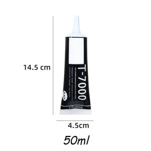 Multi-functional Glue T7000 DIY Mobile Phone Screen Frame Epoxy Sealant Super Black Liquid Glue