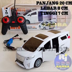 Mobil Alpar RC Remote Control Lampu Aktif Bonus Baterai Cas dan Adaptor COD Murah