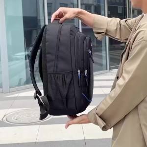 กระเป๋าเป้สะพายหลังสำหรับผู้ชายและผู้หญิงกระเป๋าเป้สะพายหลังความจุขนาดใหญ่สำหรับการเดินทางโต๊ะทำงานโรงเรียนและการเดินทาง