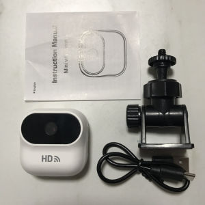 กล้องวงจรปิดขนาดเล็ก Wi-Fi HD 1080P เซ็นเซอร์ CMOS ดูผ่านแอพฯได้