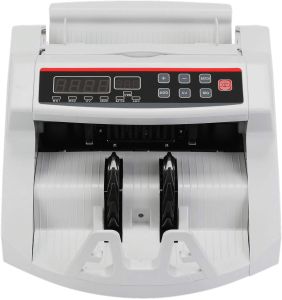 Money Counter with Detector Automatic Multi Currency Money Cash Bill Counter counting Machine Money Detector Original Financial Equipment
