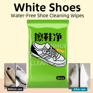 Wet Wipes No-wash Natural and Environmentally Friendly Shoe Shine Wipes No Damage to the Upper