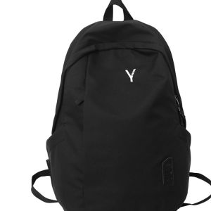 IELGY mens simple high-end contrast color backpack