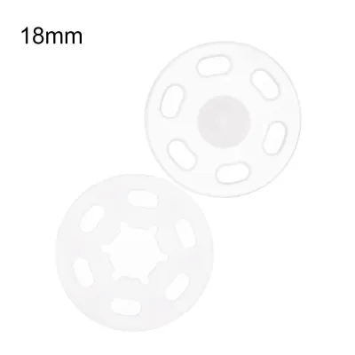 CANGMOTION 100pcs Plastic Snap Handmade Sewing Fasteners Press Button Stud