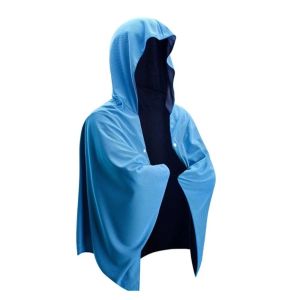 ZENO Breathable Cooling Hoodie Towel Soft Material Quick Drying Hoodie Beach Towel Skin Friendly Comfortable Sun Protection Poncho Outdoor Sports Cycling Driving