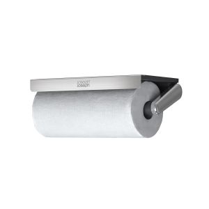 Joseph Joseph RollGrip Under-Shelf Stainless-Steel Paper Towel Holder