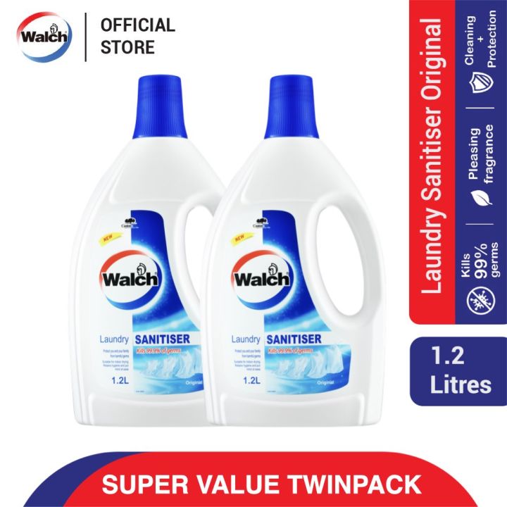 [TWIN PACK] Walch Laundry Sanitizer 1.2L | Lazada