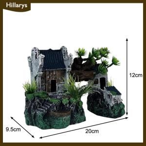 [Hillarys] Mô phỏng trang trí bể cá trang trí nhựa trang trí bể cá cảnh quan mô hình nhà Bể cá trang trí bể cá