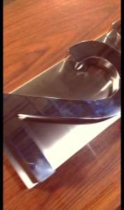 3D Number sign stainless steel 304