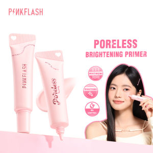 PINKFLASH Oil Control Primer Invisible Pore Brighten Skin Lightweight Moisturizing #LovingHeart