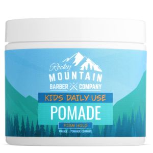 Sáp tạo kiểu tóc hương cam quýt Rocky Mountain Barber Company dành cho trẻ em dung tích 4 oz.    Hương cam quýt độ giữ nếp cao độ bóng cao sản phẩm tạo kiểu tóc gốc nước dễ dàng gội sạch dùng cho kiểu tóc chia ngôi lệch kiểu tóc pompadour và kiểu