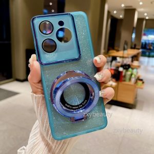 เคสกลิตเตอร์สำหรับ Infinix Smart 8 Pro 8pro X6525B X6525 Smart8pro พร้อมห่วงจับสาวน่ารักเคสซิลิโคนแบบบางนิ่มกากเพชรส่องแสงเป็นประกายระยิบระยับเคสโทรศัพท์เคสกันกระแทกเลนส์ฝาหลัง