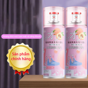[JAPAN] Chai Xịt Khử Mùi Giày NANO Bạc Công Nghệ Đến Từ Nhật Bản Với Tính Năng Xịt Mạnh Mẽ Không Có Chỗ Cho Vi Khuẩn Bám Vào Bảo Vệ Đôi Chân Thoáng Mát Sảng Khoái Trong Suốt 24H Giúp Bạn Một Ngày Hoạt Động Hiệu Quả