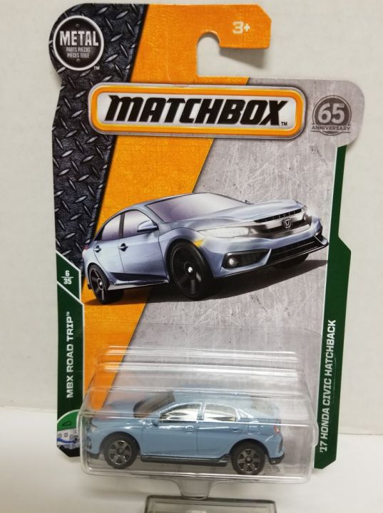 Matchbox MBX Road Trip 17 Honda Civic Hatchback Blue B2 Lazada PH