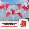 BENDERA MERAH PUTIH - Bendera Tempel | Bendera Renteng | Umbul-umbul. 