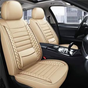 Ford Special Leather Car Seat Covers Full Coverage Premium Waterproof Leather Car Seat Protector Full Set for Ford Fiesta Escape Ranger EcoSport Focus Everest