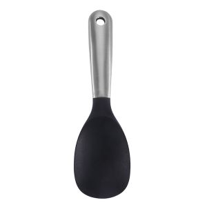 EXALTEDP Non-Stick Cooking Tableware Silicone Dinnerware Spatula Kitchen Spoons Rice Scoop Rice Paddle