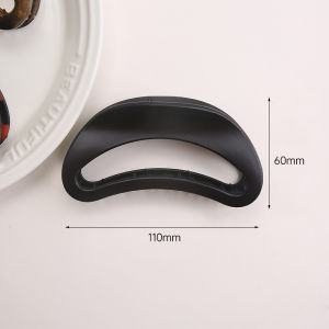 C.three Retro Hollow-out Crescent Shaped Hair Clip Large Hair Claw Clip High-end Curled Hair Shark Clip