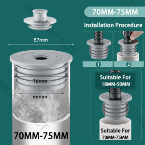 Drains Wear-resistant And durable Silicone Drainage Plug Home Decoration Sewer Pipe Fittings Used For Dishwasher Washing Machine Drain Cover
