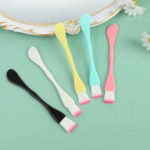 DORISNA Face Mask Brush ซิลิโคน Double-Headed Mask DIY แปรงไม้พาย Soft Hair Applicator Skin Care Tool - สำหรับผู้ชายและผู้หญิง