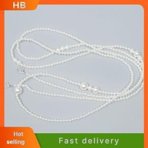 HB Fashion Imitation Pearl Waist Chain Women With Dress Sub Sweater Multi-layer Pearl Waist Chain Womens Simple Round Bead Chain Body Chain