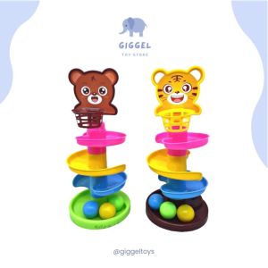 Mainan Anak Rolling Ball / Mainan Anak Sliding Ball / Mainan Anak Bayi Bola Putar / Mainan Anak Laki Laki / Mainan Anak Perempuan SNI Murah