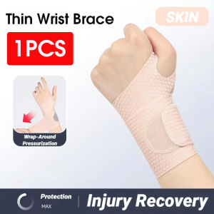 1PCS Ultra Thin Wrist Brace/Wrist Support Strap/Sport Fitness Slim Carpal Tunnel Support for Men and Women Daily Carpal Tunnel Arthritis Wrist Pain Relief Injury Prevention