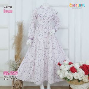 Gamis anak perempuan terbaru 2025 Gamis Anak By Cutetrik Gamis Katun Anak Premium