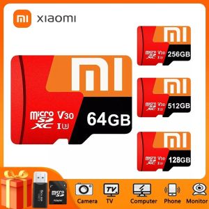 แฟลชการ์ดความจำไมโคร TF Xiaomi 2TB-128GB Class 10ความเร็วสูงกันน้ำเหมาะสำหรับโทรศัพท์มือถือกล้องคอมพิวเตอร์