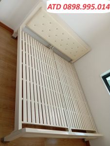 Giường sắt hộp đẹp giường ngủ sắt hộp 1m 1m2 1m4 1m6 1m8 giường cao cấp sắt hộp dày dặn giao hàng miễn phí HCM