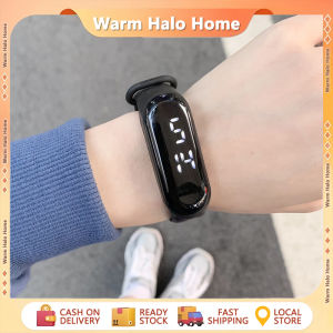 Touch Screen  Led Bracelet Watch Luminous Transparent Mens and Women Digital Watch