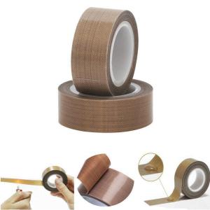 High Temperature Resistance Tape 300° C PTFE Cloth Heat Insulation Adhesive Sealing Machine Self-adhesive Waterproof Teflon Tapes Roll