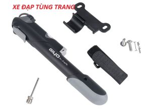 BƠM MINI GIYO TREO KHUNG XE ĐẠP ( CÓ ĐỒNG HỒ ĐO ÁP)
