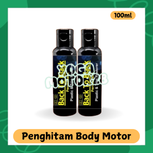 Penghitam Body Kasar Motor & Mobil Permanen / Penghitam Motor / Penghitam Dashboard Back To Black 100ml Termurah