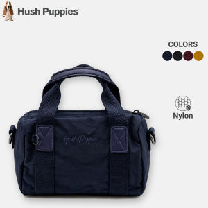 Hush Puppies Women Mini Barrel Bag Top Handle with Shoulder Strap Nylon HLA659944