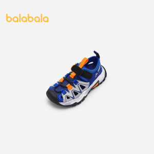Balabala Childrens Shoes Sports Sandals Children Boys Girls 2024 Summer New Beach Shoes Baotou River Shoe Tide
